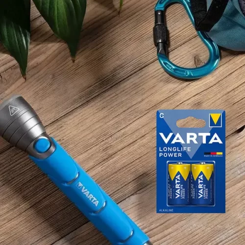 کاربرد باتری سایز C متوسط Longlife power Varta