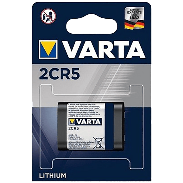 باتری لیتیومی وارتا 2CR5