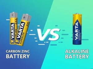 تفاوت بین باتری قلیایی و باتری روی کربن و مزایا و معایت هر یک از آن ها
