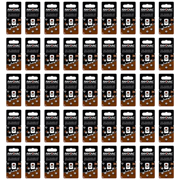 باتری سمعک ریواک شماره 312 مجموعه 270 عددی