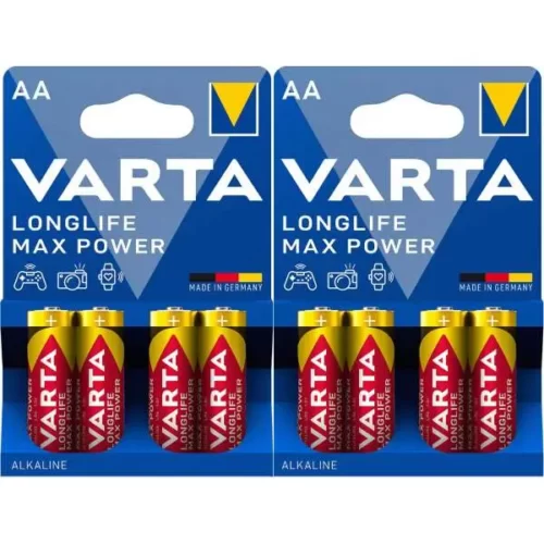 باتری-قلمی-آلکالاین-وارتا-Longlife-Max-Power-بسته-4-عددی